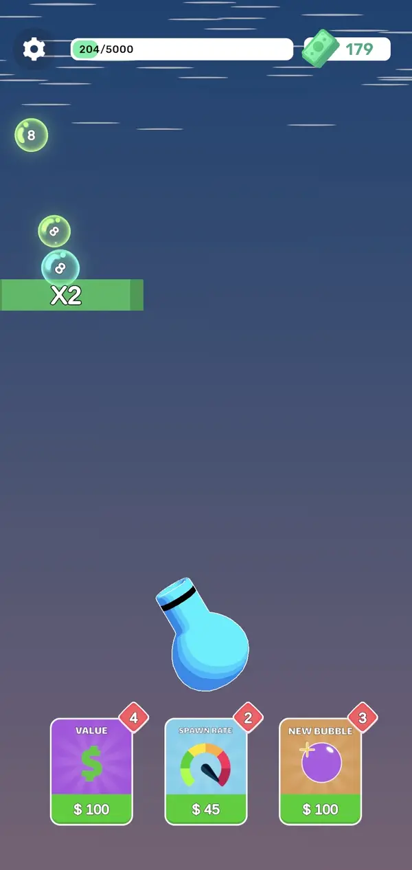 Idle Bubbles screenshot 2