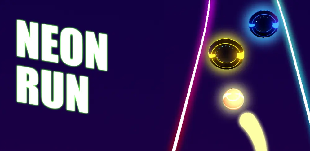 Neon Run store banner