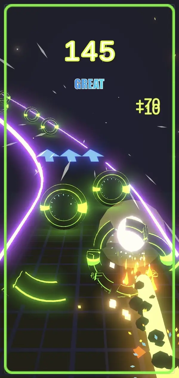 Neon Run screenshot 1